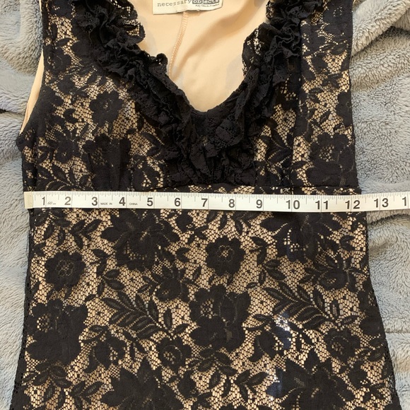Vtg 90s 00s necessary objects lace dress - Picture 6 of 7
